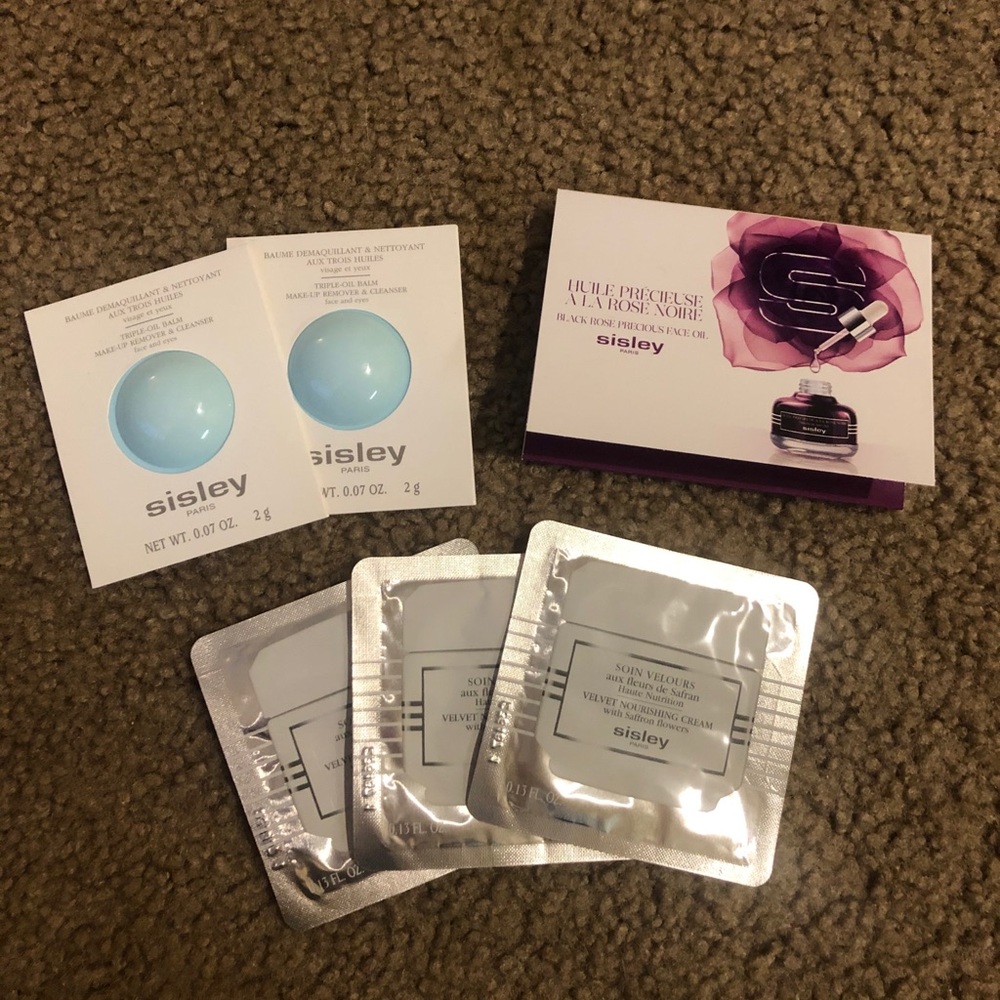 Sisley skincare samples